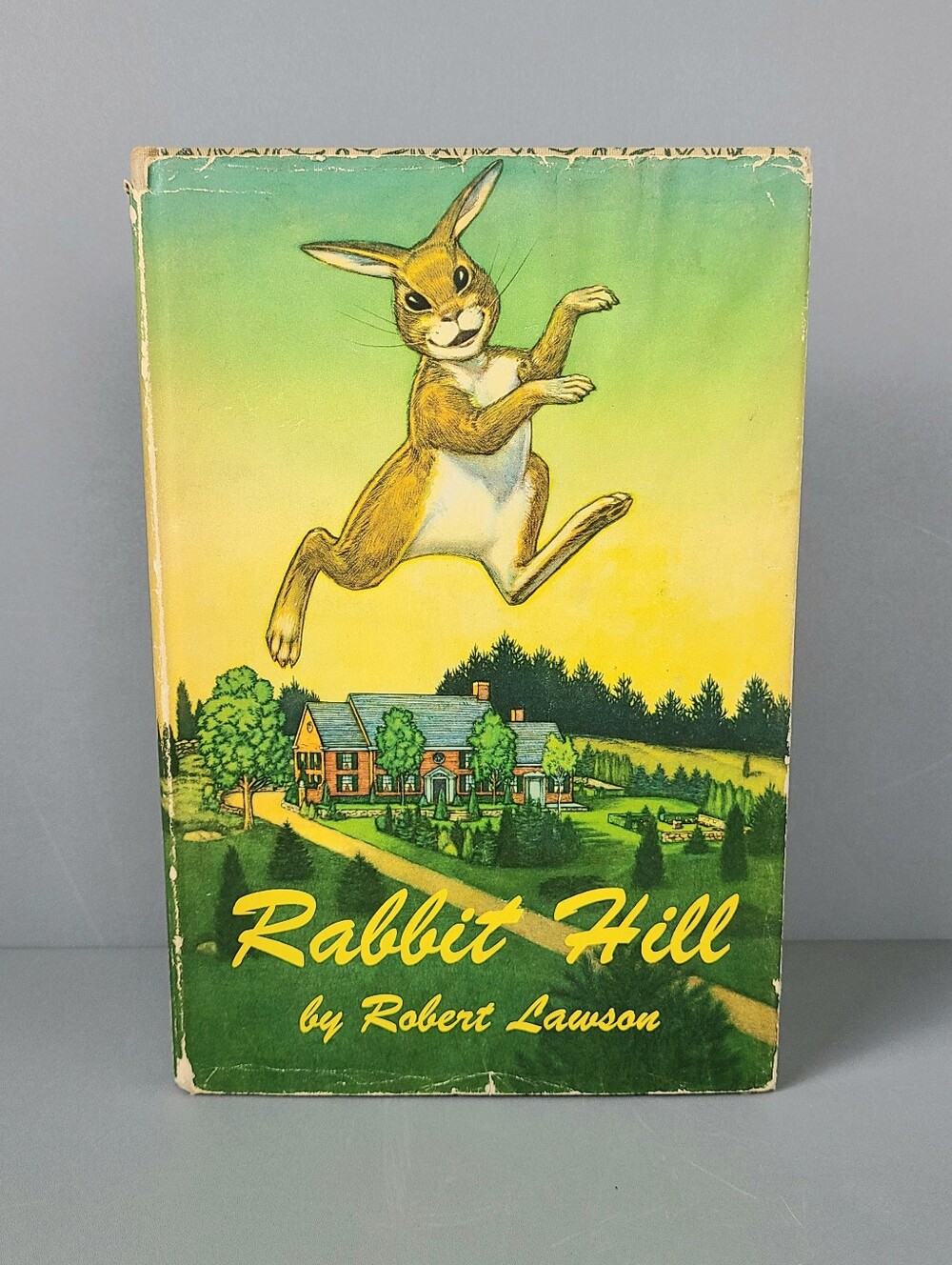 Rabbit Hill Robert Lawson 1962 Early Printing Vintage Hardcover Book